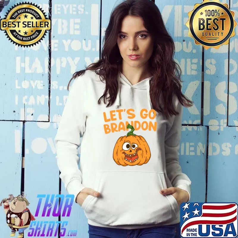 Let's Go Brandon Lets Go Brandon 2021 Funny Pumpkin Halloween gift T-Shirt