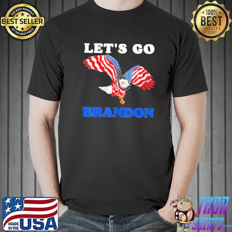 Let’s Go Brandon Conservative Anti Liberal US Flags 2024 Shirt Unisex