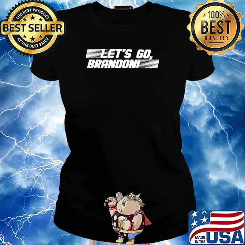 Lets Go Brandon Crowd Chant Meme T-Shirt Ladies tee