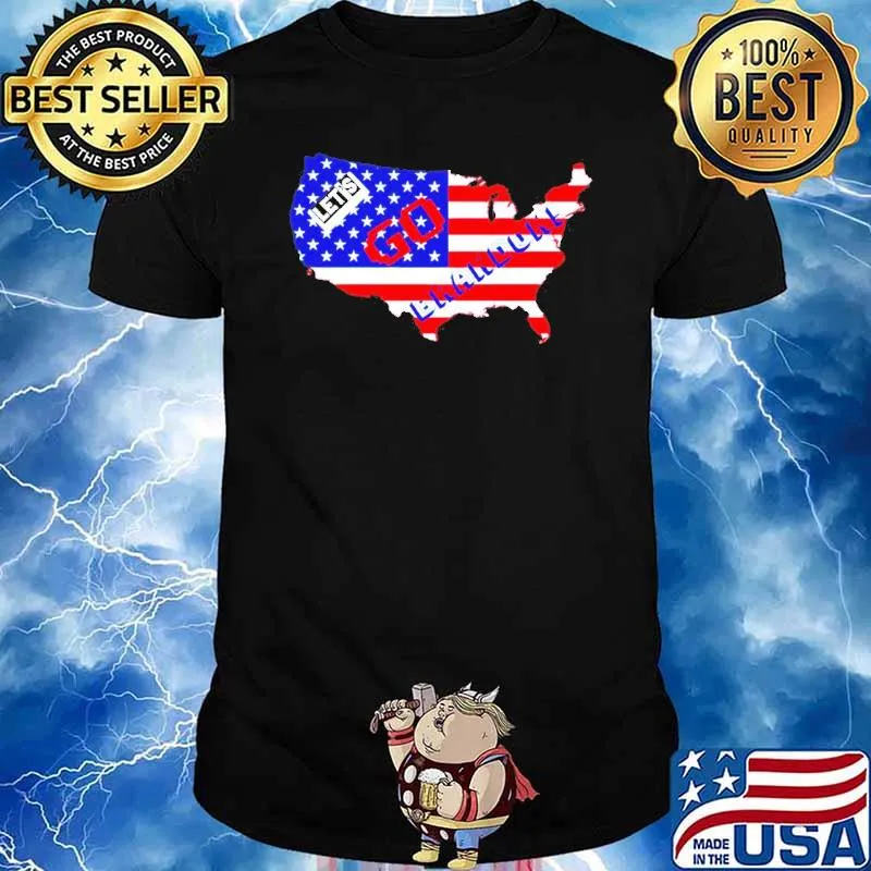 Let’s Go Brandon Donald Trump America Map shirt
