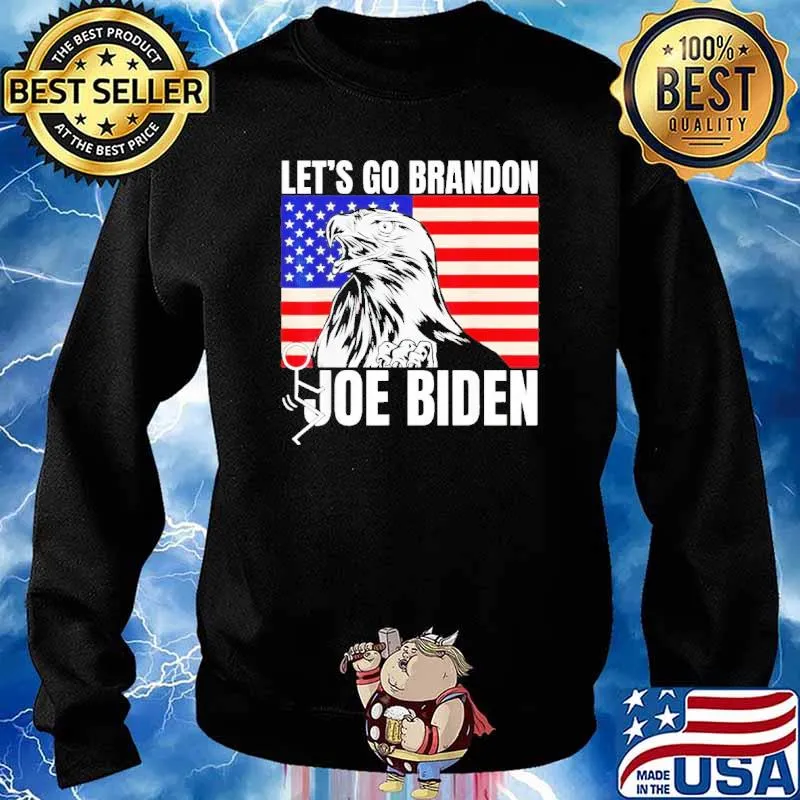 Let’s Go Brandon Flag Eagle Joe Biden s Sweater