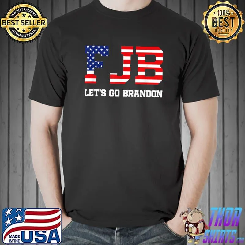 Let’s Go Brandon US Flag T-Shirt Unisex