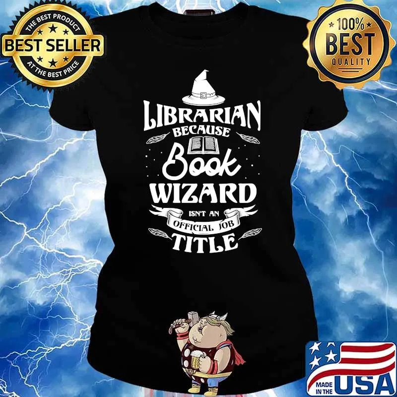 Librarian because book wizard isn't an official Library Book T-Shirt Ladies tee
