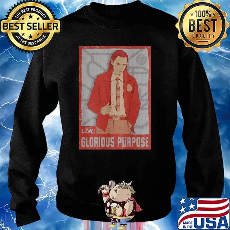 Loki glorious purpose s Sweater