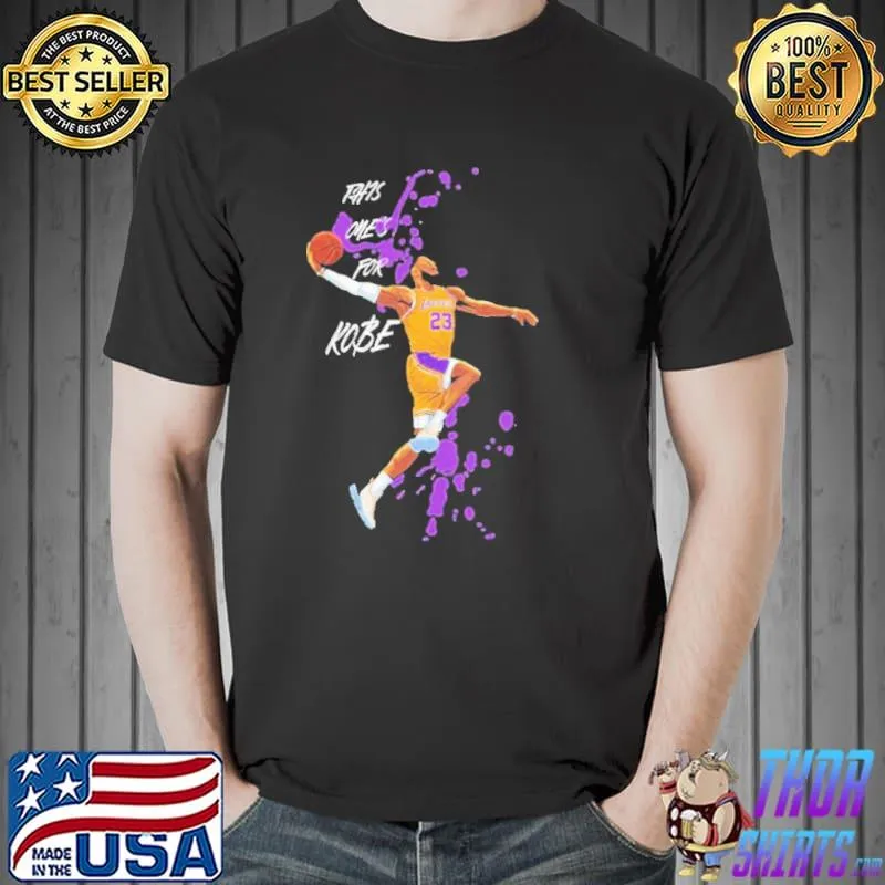 Los Angeles Lakers This one’s for Kobe Bryant s Unisex