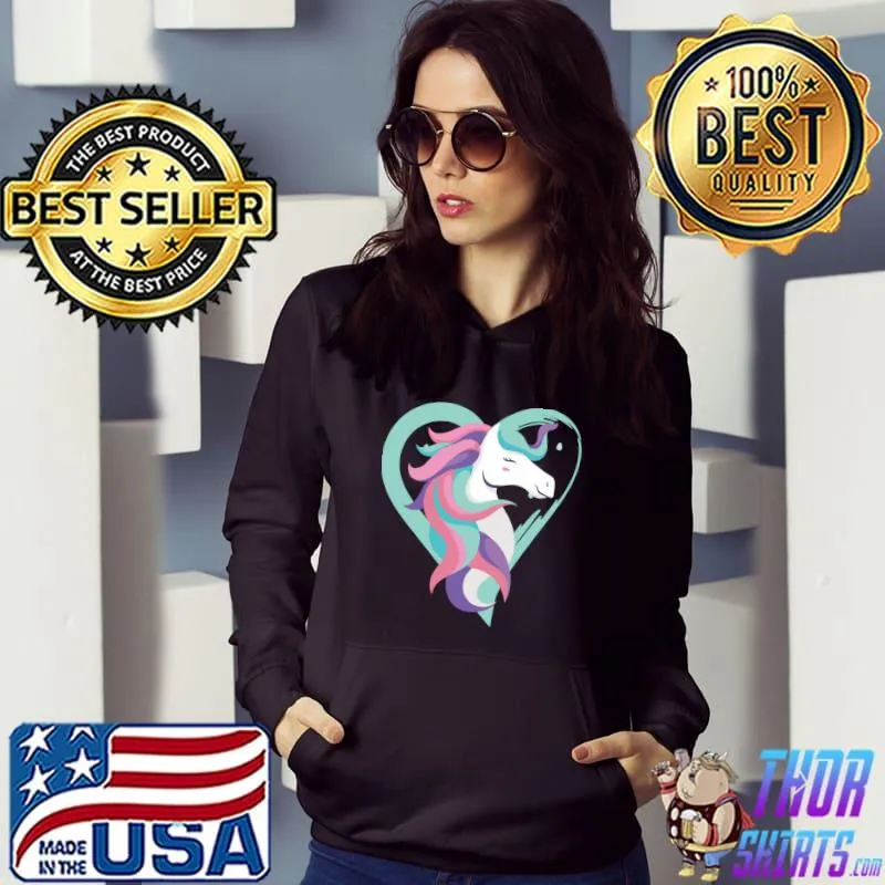 Love Horse Riding Horse Animal Girl Lover Horse T-s Hoodie