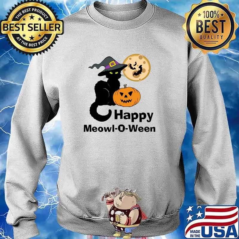Lucky Dog Animal Rescue - Happy Meowl-O-Ween Cat T-s Sweater