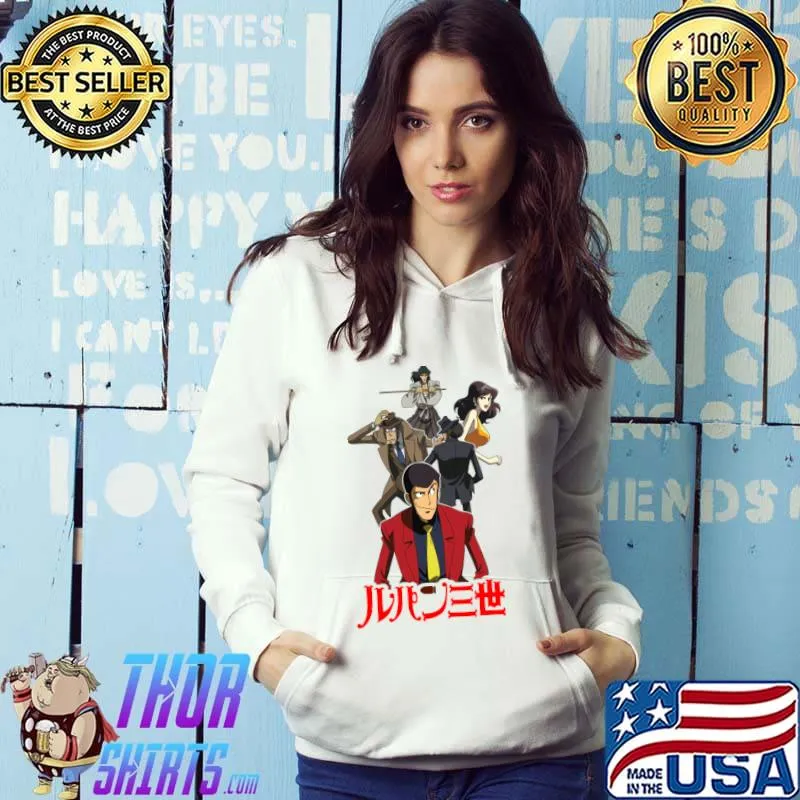 Lupin the Third exclusive T-Shirt Hoodie