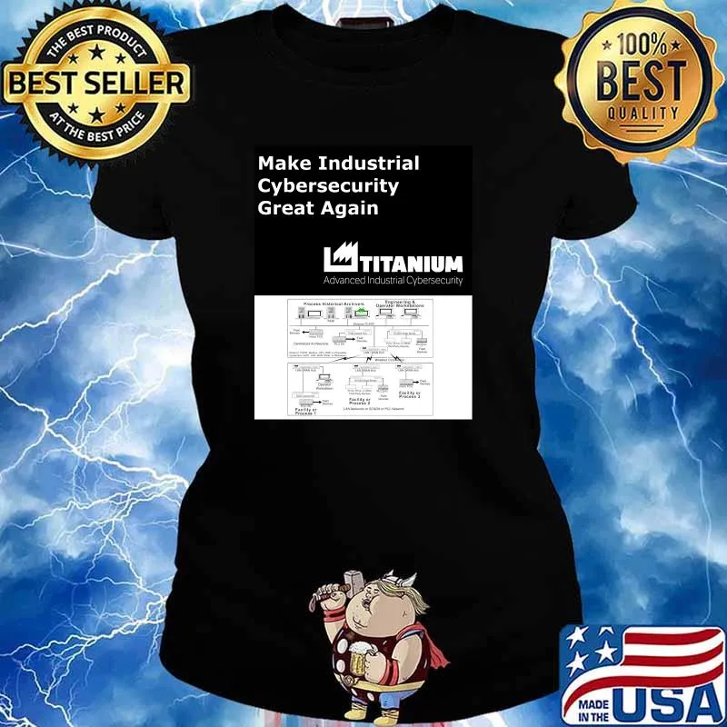 Make Industrial Cybersecurity Great Again invader Classic T-Shirt Ladies tee