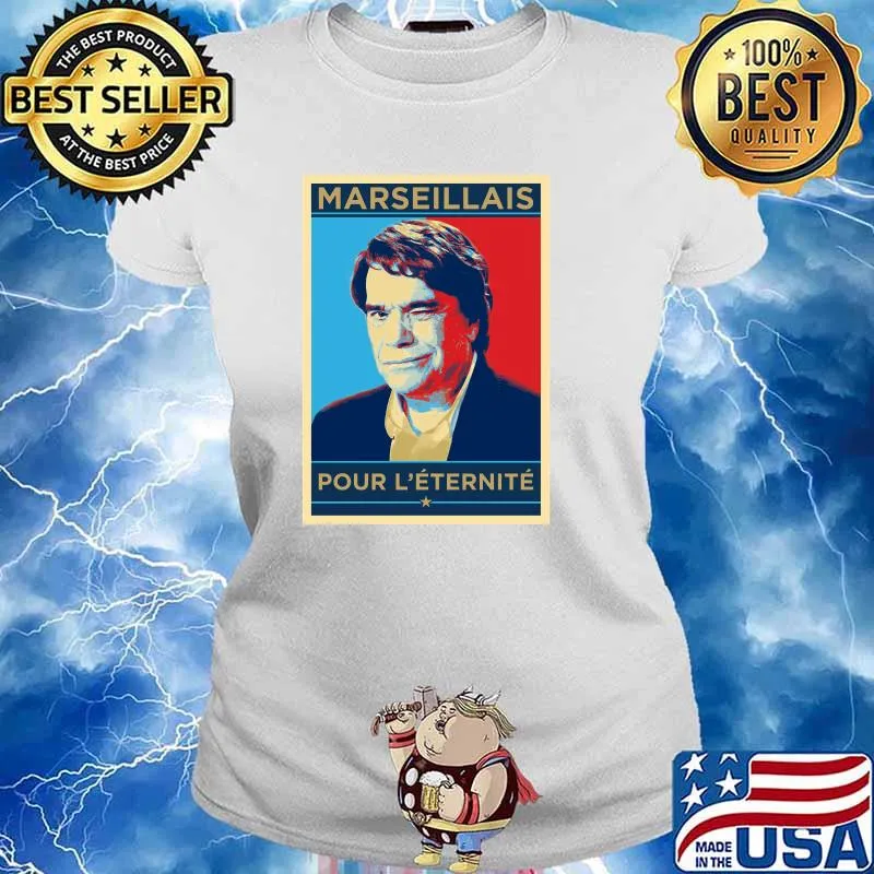 Marseillais for eternity - MARSEILLE - Homage Tapie Premium T-Shirt Ladies tee