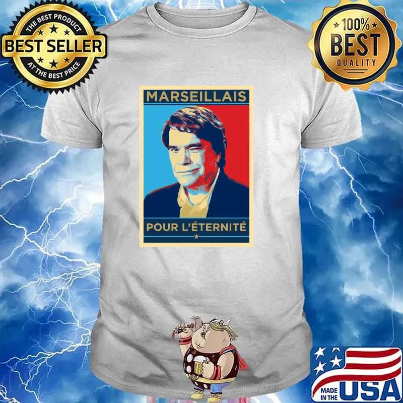 Marseillais for eternity - MARSEILLE - Homage Tapie Premium T-Shirt