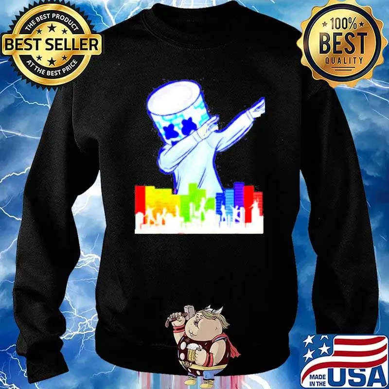 Marshmallow Dancing DJ s Sweater