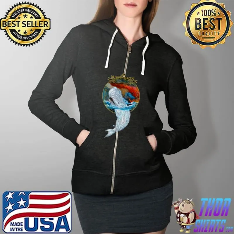 Mastodon leviathan T-Shirt Full Zip Hooded