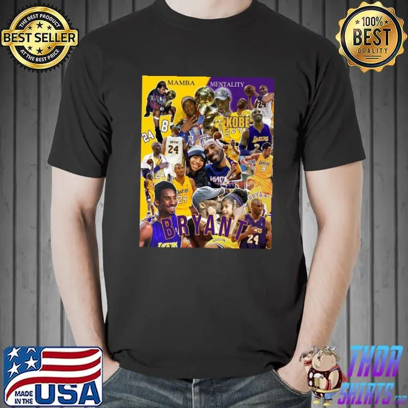 Matthew W. Thomas Raptors Kobe Bryant Shirt Unisex