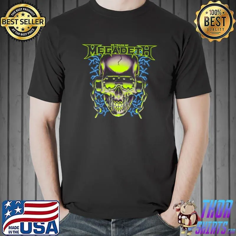 Megadeth – 35 Years Of Vic T-shirt