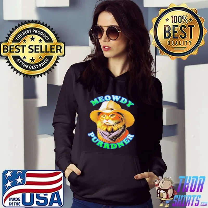 Meowdy purrdner cat shirt