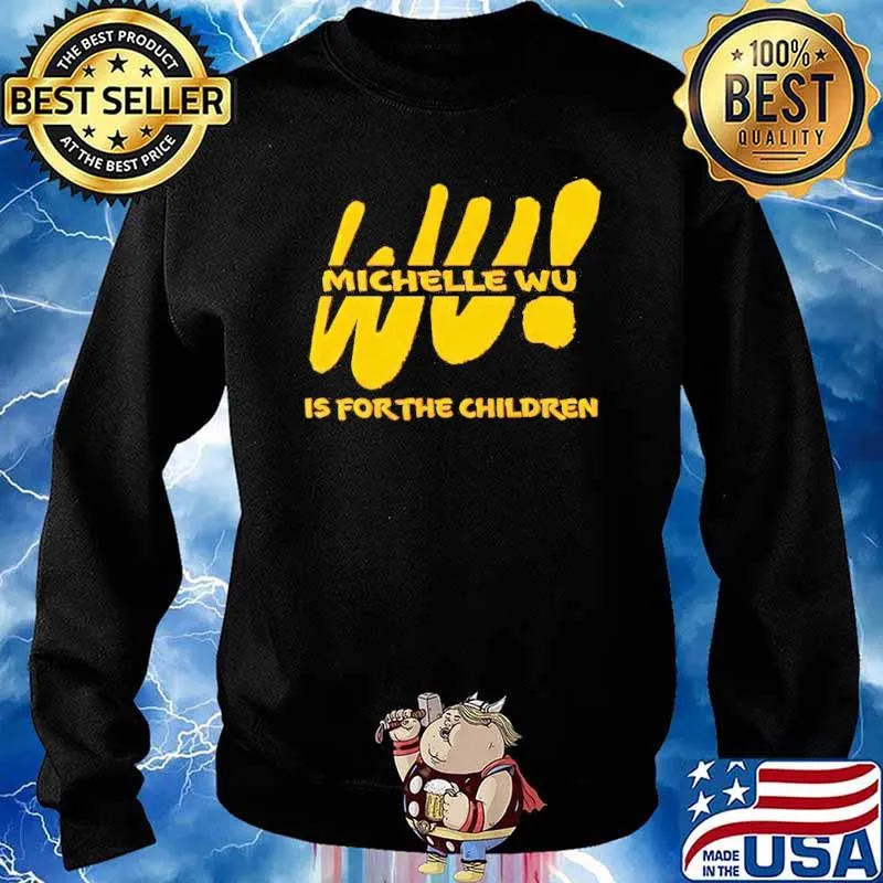 Michelle Wu is For The Children s Sweater
