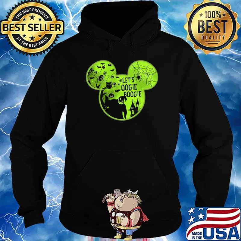 Mickey Let's Oogie Boogie Halloween Shirt Hoodie