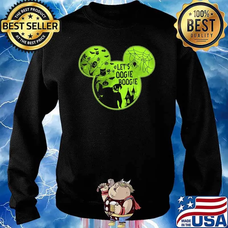 Mickey Let's Oogie Boogie Halloween Shirt Sweater