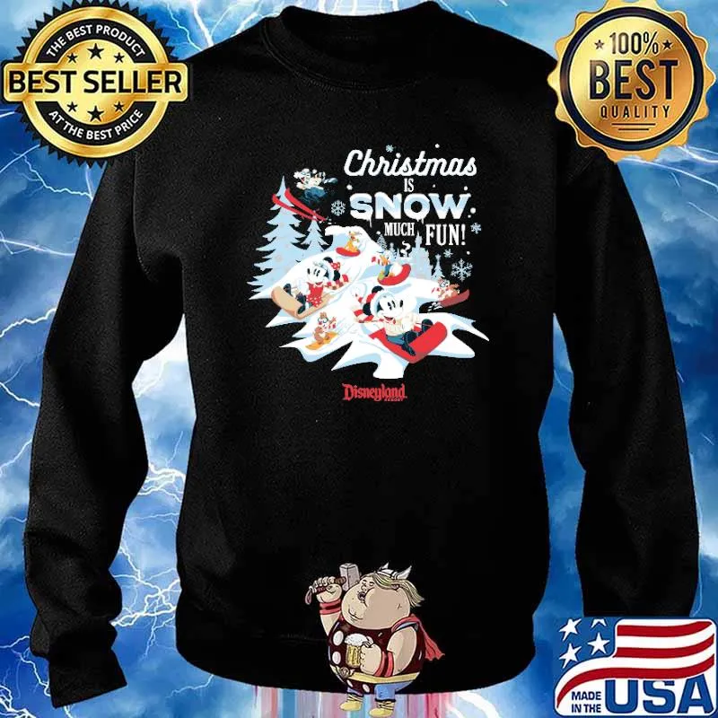Mickey Mouse and Friends Christmas Is Snow Much Fun s Sweater