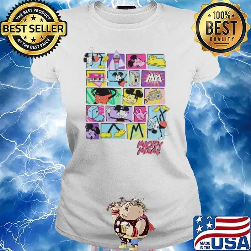 Mickey Mouse Comic s Ladies tee