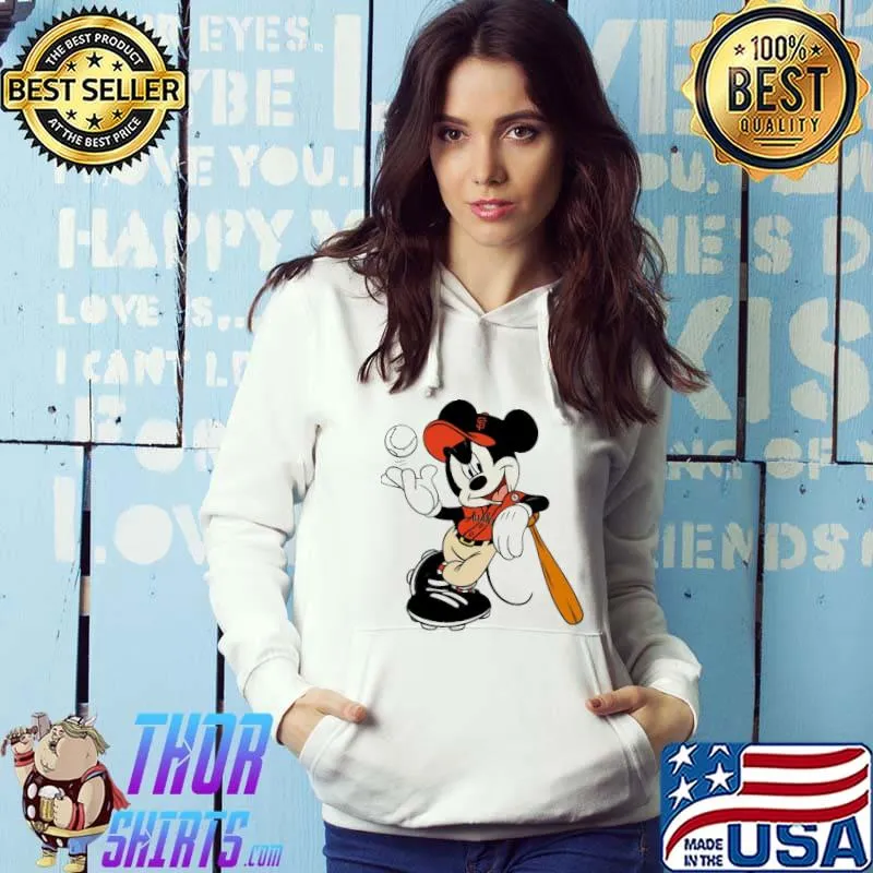 Mickey Mouse Francisco Giants 2021 World Series shirt