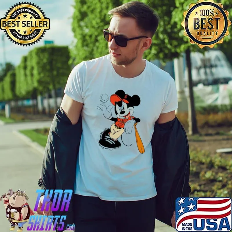 Mickey Mouse Francisco Giants 2021 World Series s Unisex