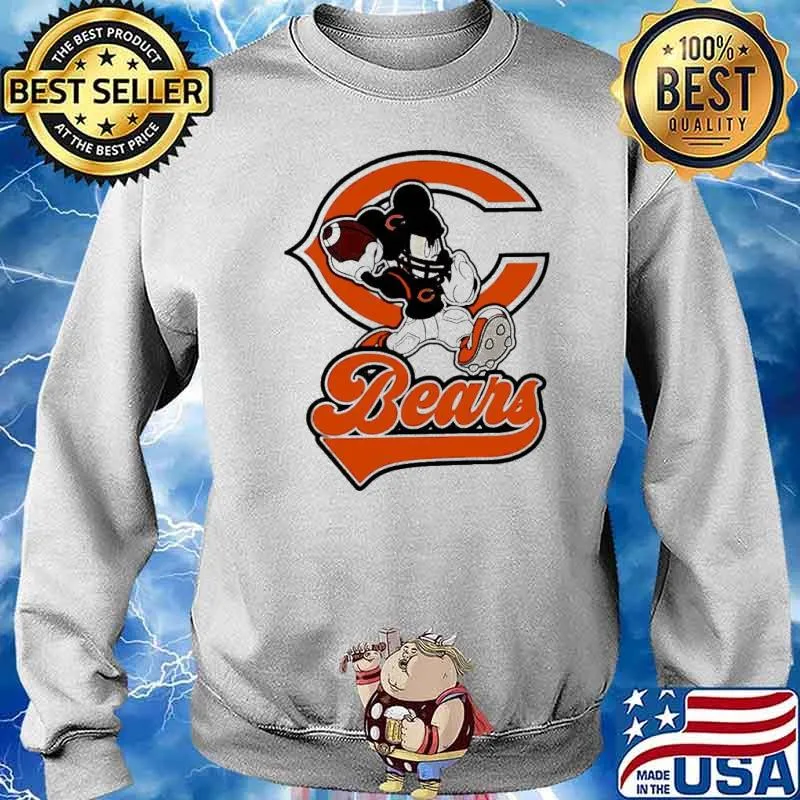 Mickey mouse player Chicago Bears s Sweater