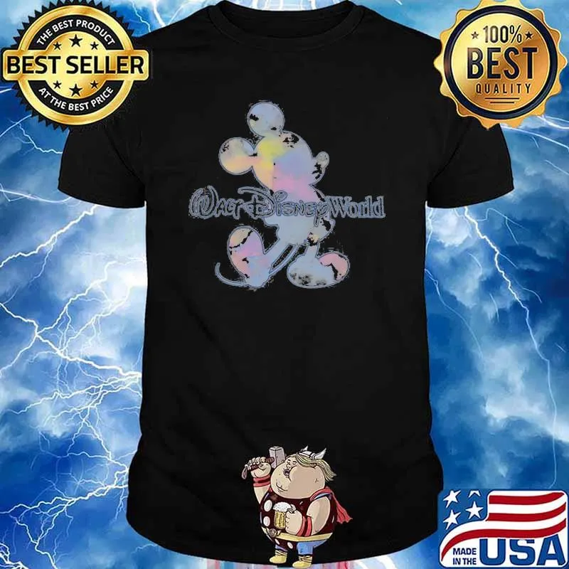 Mickey Mouse Walt Disney World Tie-Dye shirt