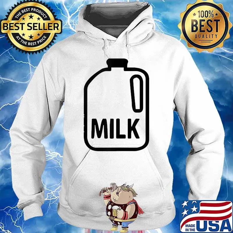 Milk Gallon Jug T-Shirt Hoodie