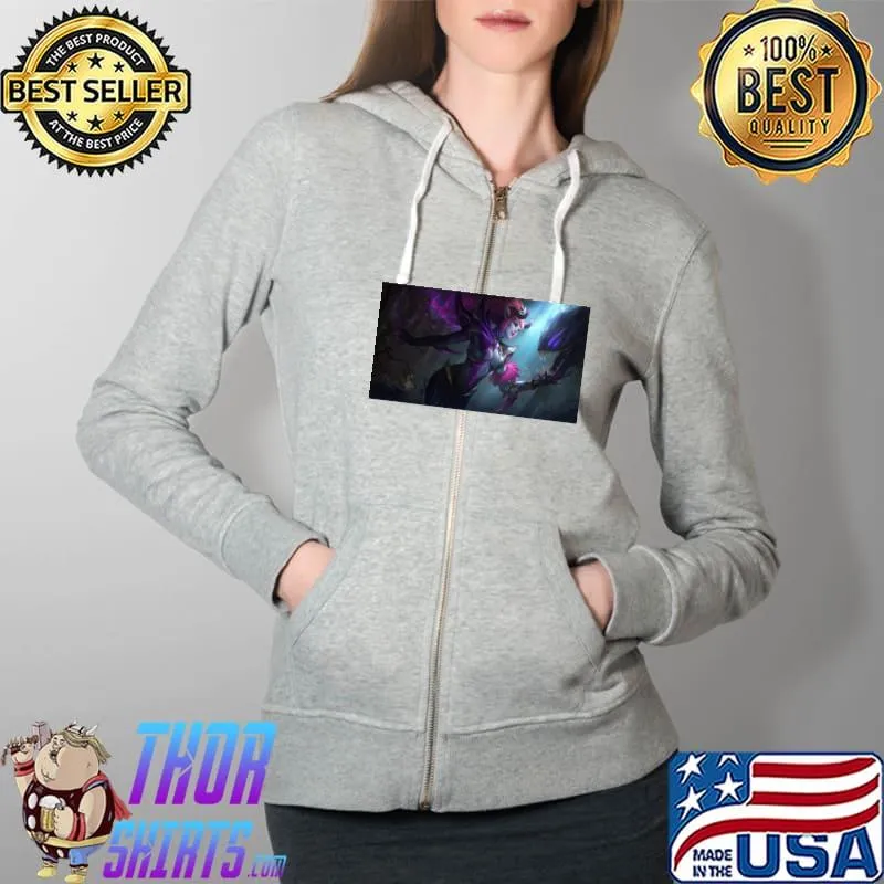 Mobile Legends, Selena, Abyssal Witch, HD wallpaper Premium Scoop T-Shirt Full Zip Hooded