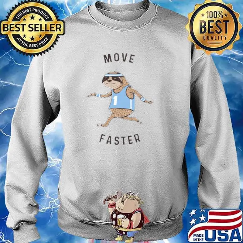 Move Faster Sloth s Sweater