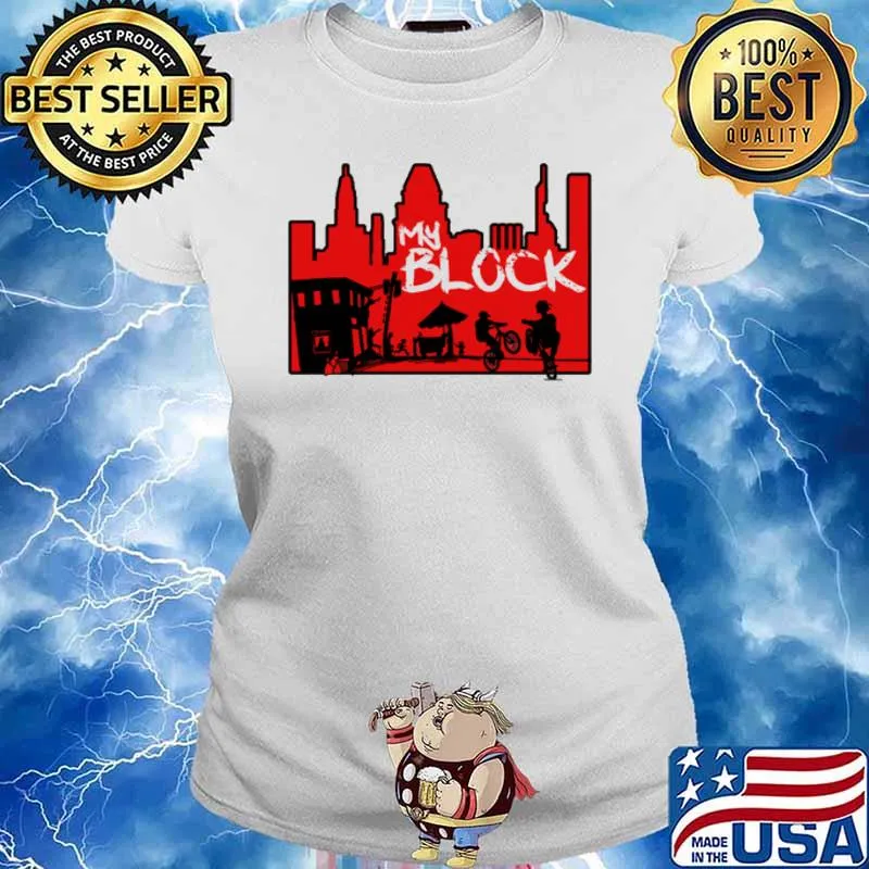 My block s Ladies tee
