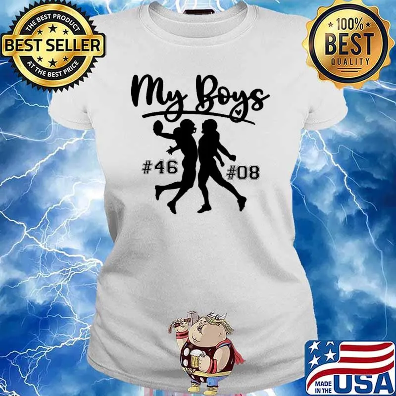 My Boys 46 08 Baseball Shirt Ladies tee