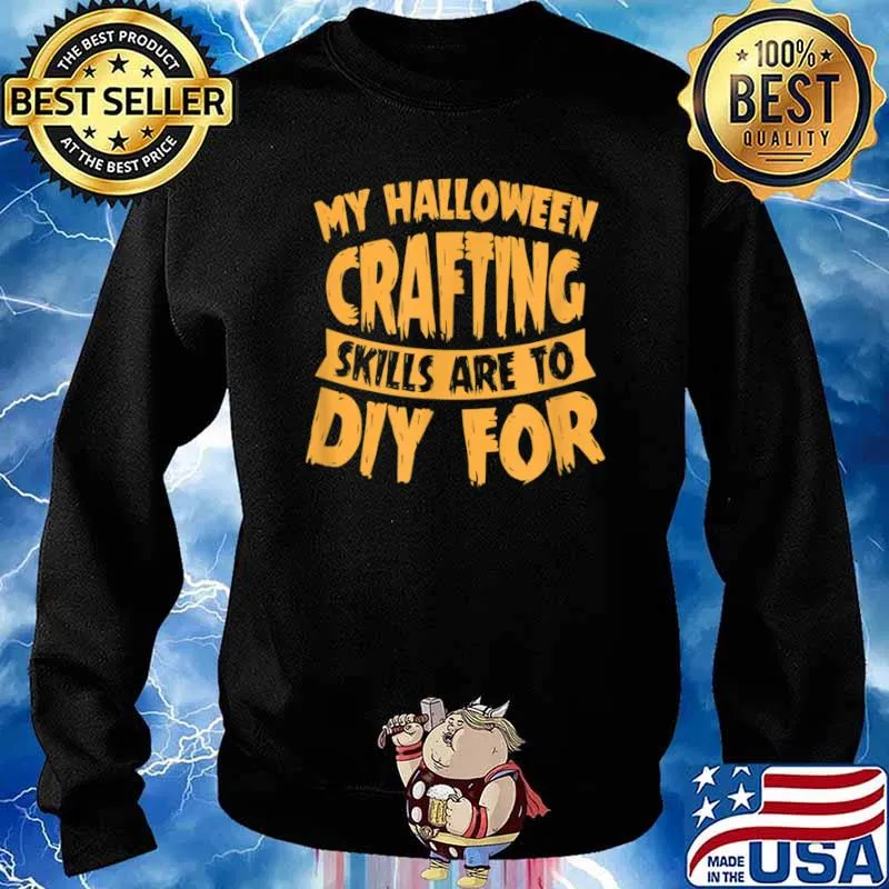 My Halloween Crafting Skills Are To DIY For Crafty Shirt Sweater