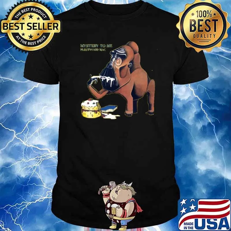 Mystery To Me Fleedwood Mac Cake Monkey Shirt