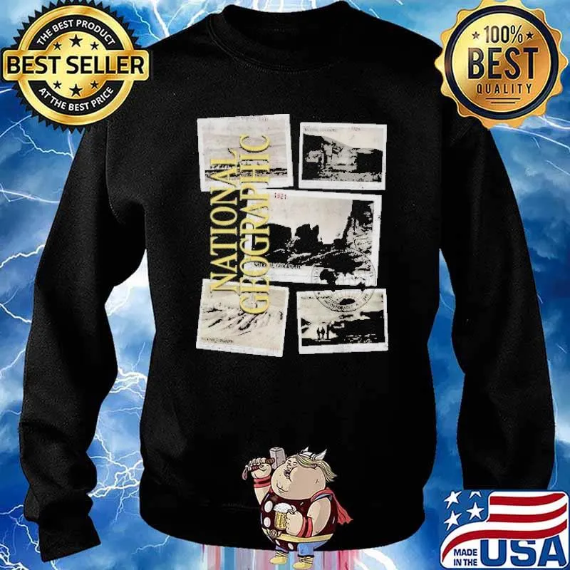 National Geographic Postcards s Sweater