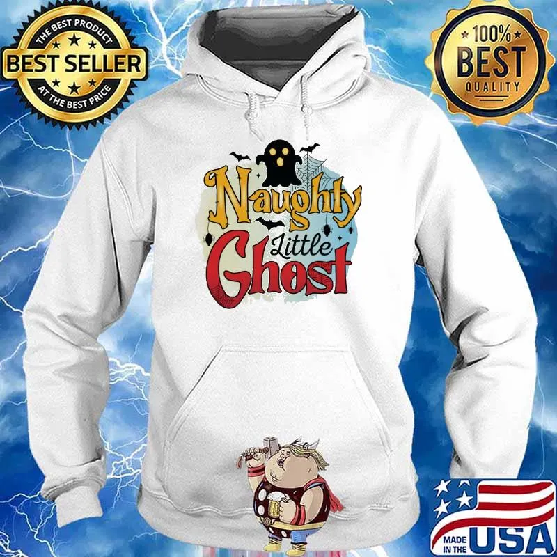 Naughty Little Ghost Halloween Shirt Hoodie