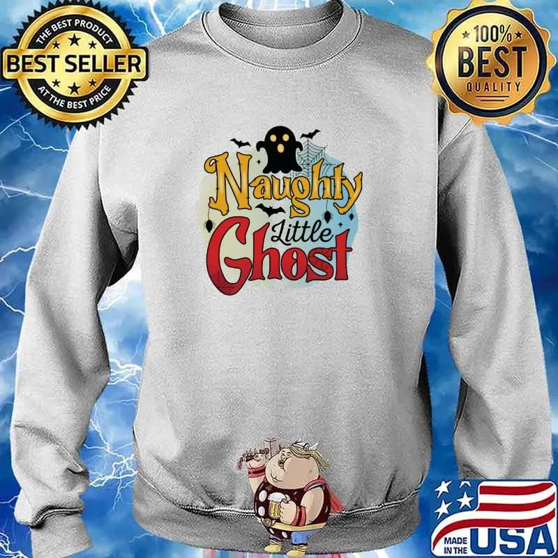 Naughty Little Ghost Halloween Shirt Sweater