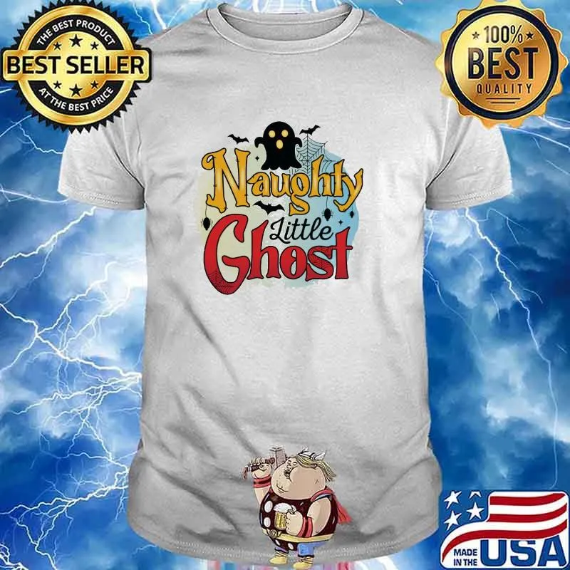 Naughty Little Ghost Halloween Shirt