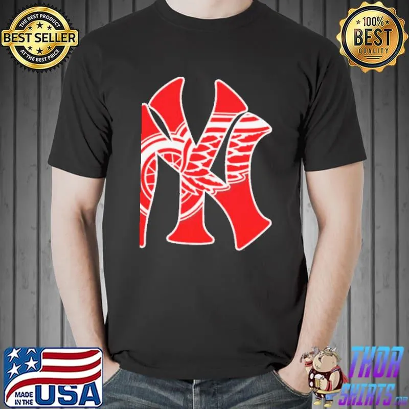 New York Yankees Detroit Red Wings s Unisex