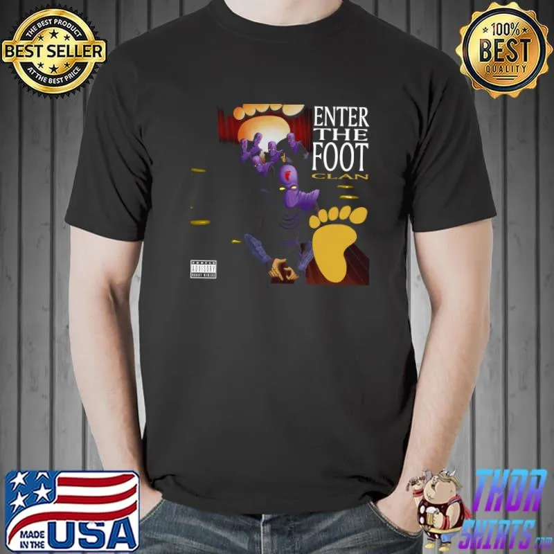 Ninja Turtles Enter The Foot Clan T-Shirt Unisex