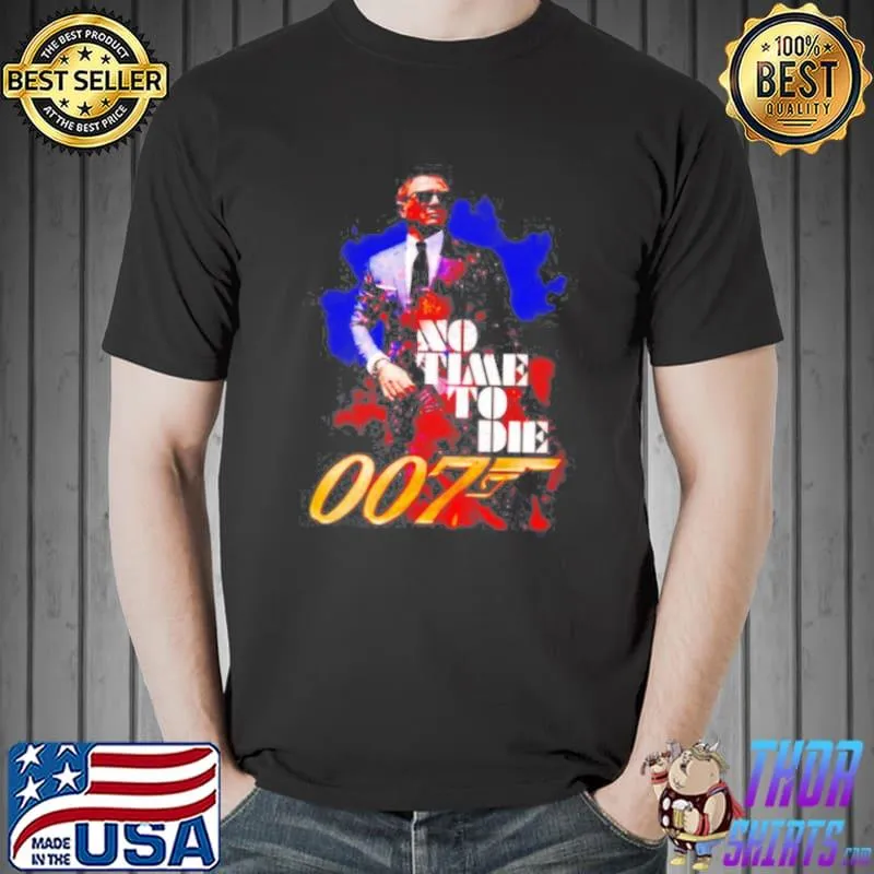 No Time To Die 007 James Bond Shirt