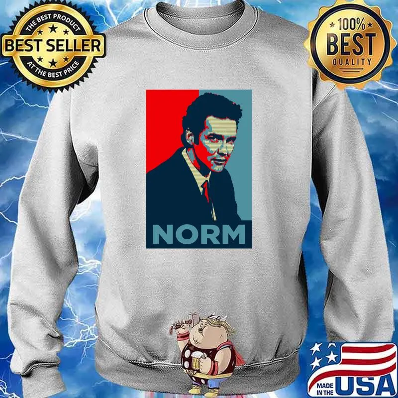 norm macdonald political poster Classic T-Shirt Sweater