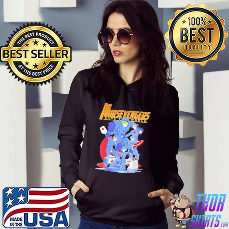 Nursevengers Save The World Official Shirt