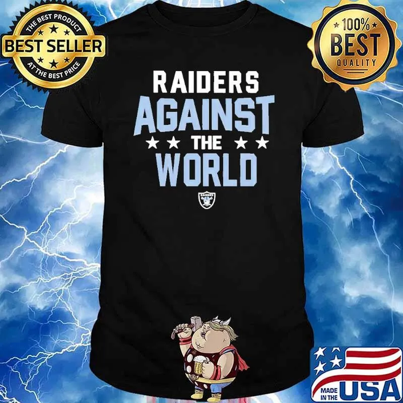 Oakland Raiders against the world shirt