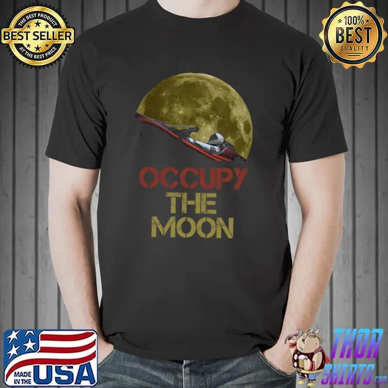 Occupy The Moon Filip Hellman Shirt Unisex