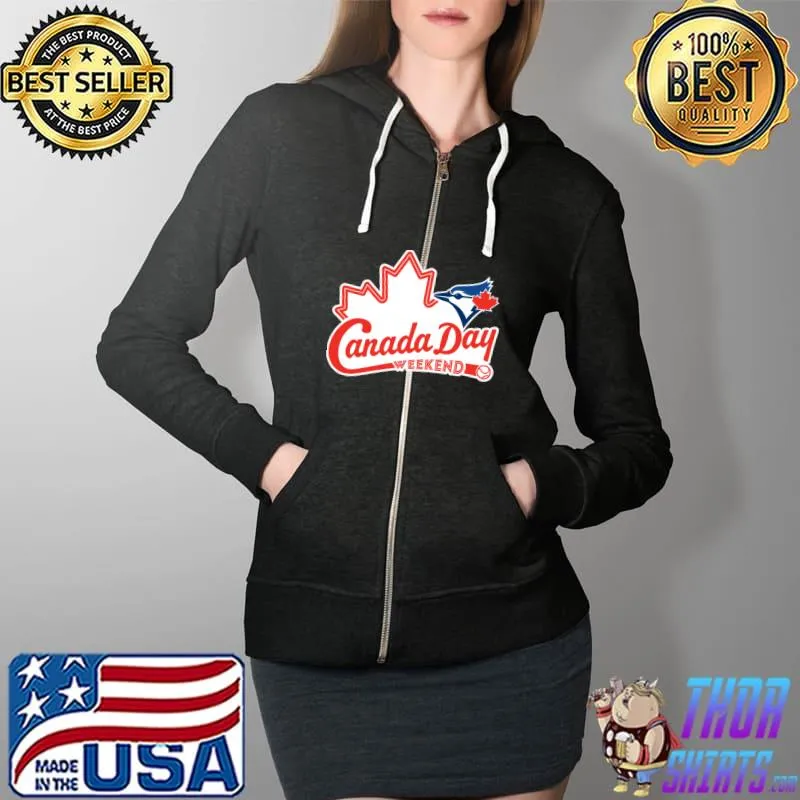 Official canada Day Weekend Classic T-Shirt Full Zip Hooded