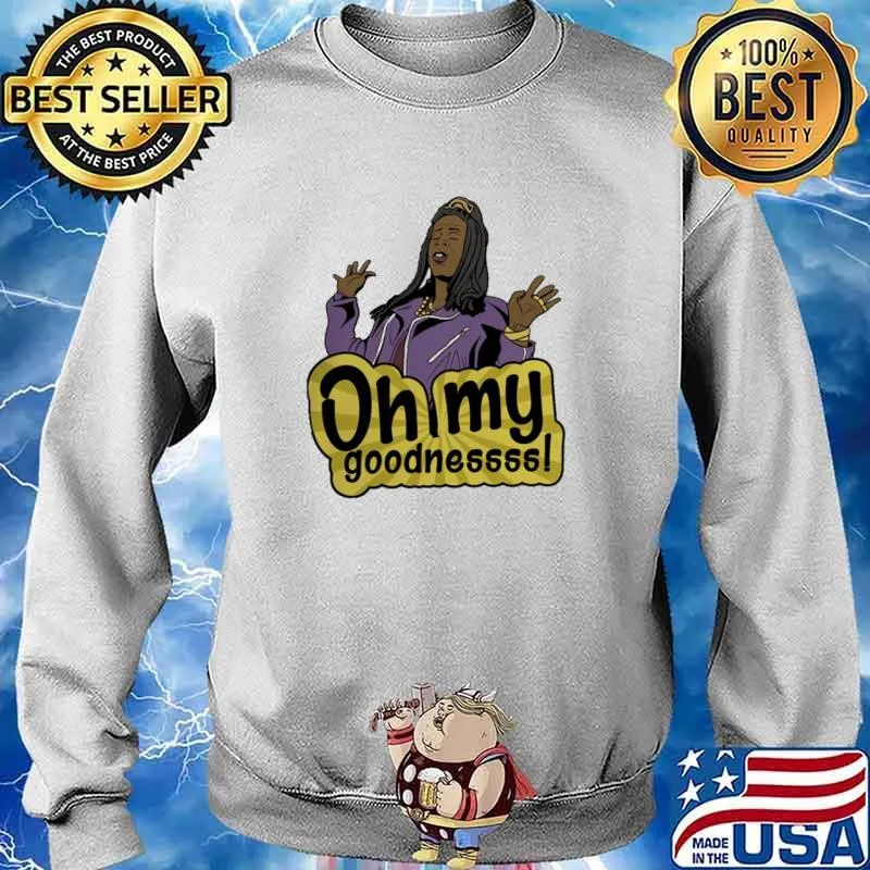 Oh My Goodnesss Martin Lawrence Shanaynay Cartoon Shirt Sweater