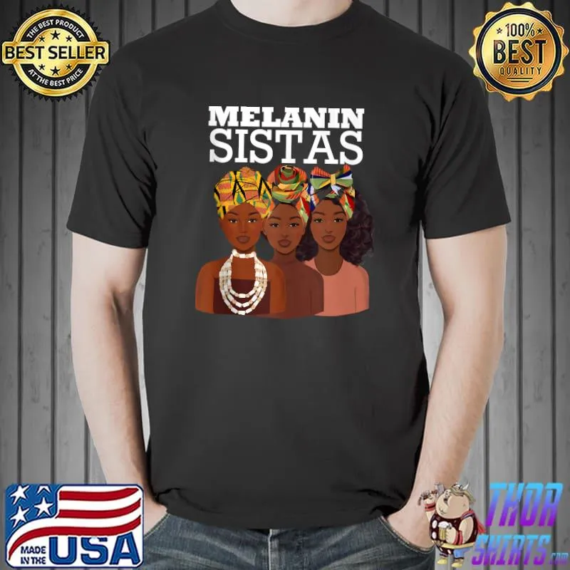Oheneba Melanin Shirt For Women Black Queen Afro Pride T-shirt